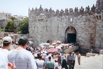 Porte de Damas un jour de march